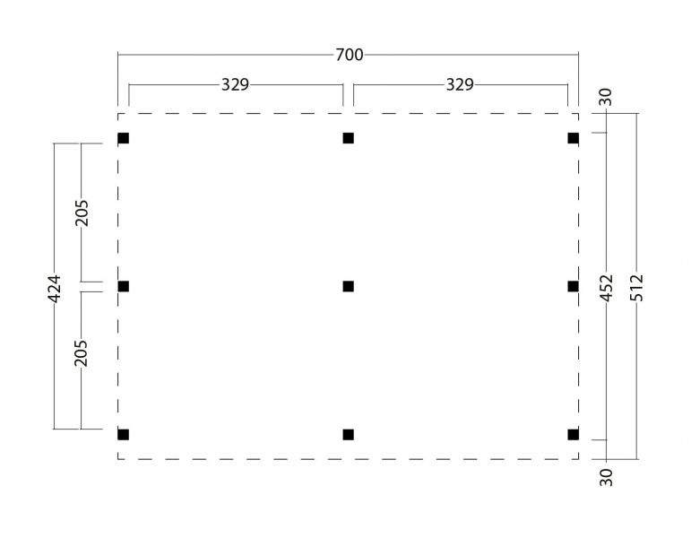 Kapschuur Billund XXL Type 1 Red Class Wood 700x512 cm