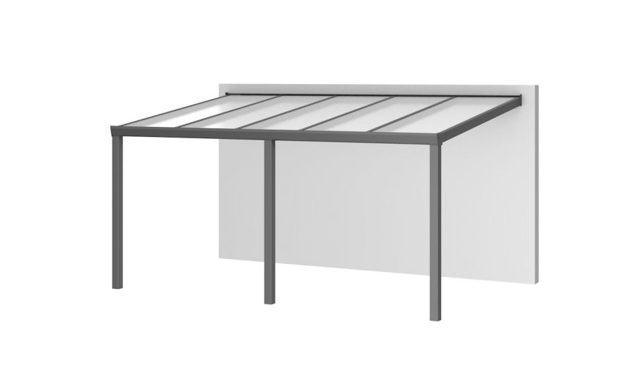 YARD Outdoor Velvetline Veranda 500x300 cm aluminium - Polycarbonaat dak