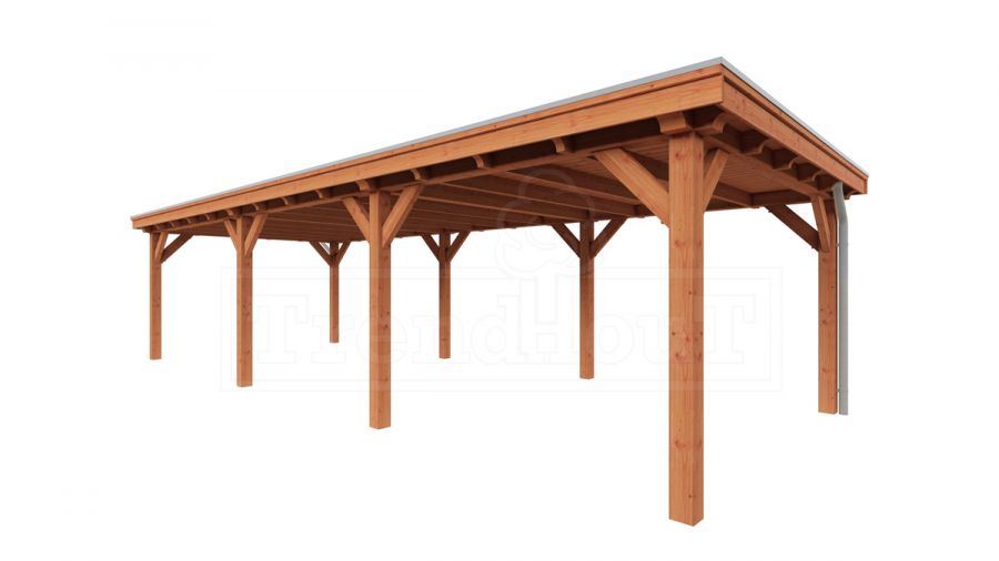 Trendhout Overkapping Siena 1000x415 cm