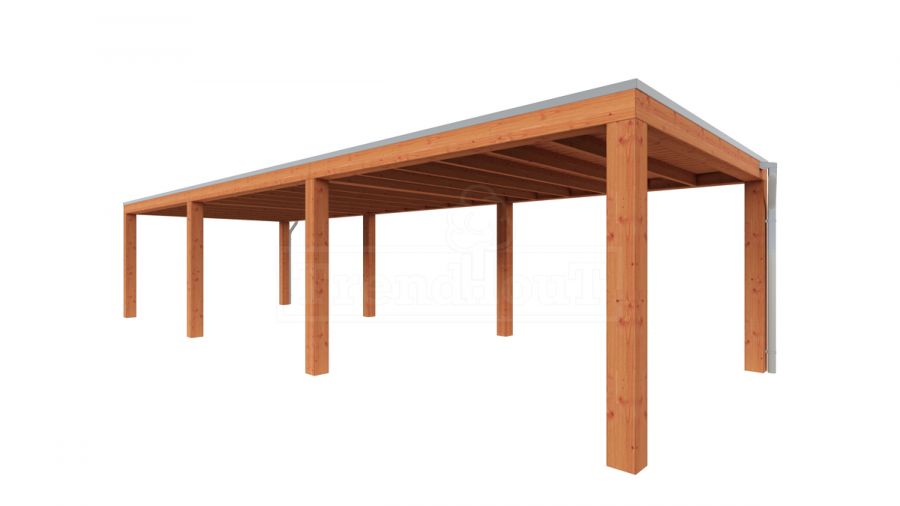 Trendhout Overkapping Palermo XXL 1100x380 cm
