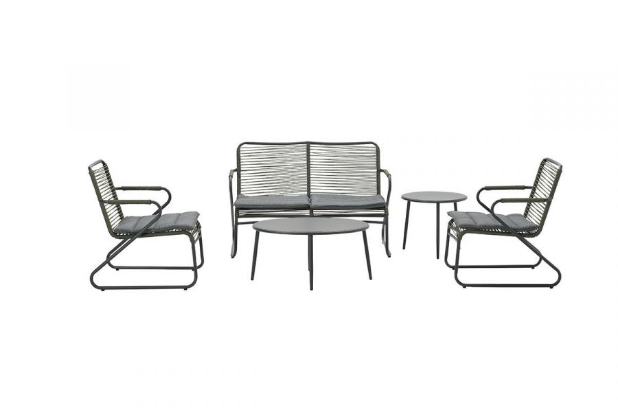 Hermes loungeset - 5-delig - carbon black
