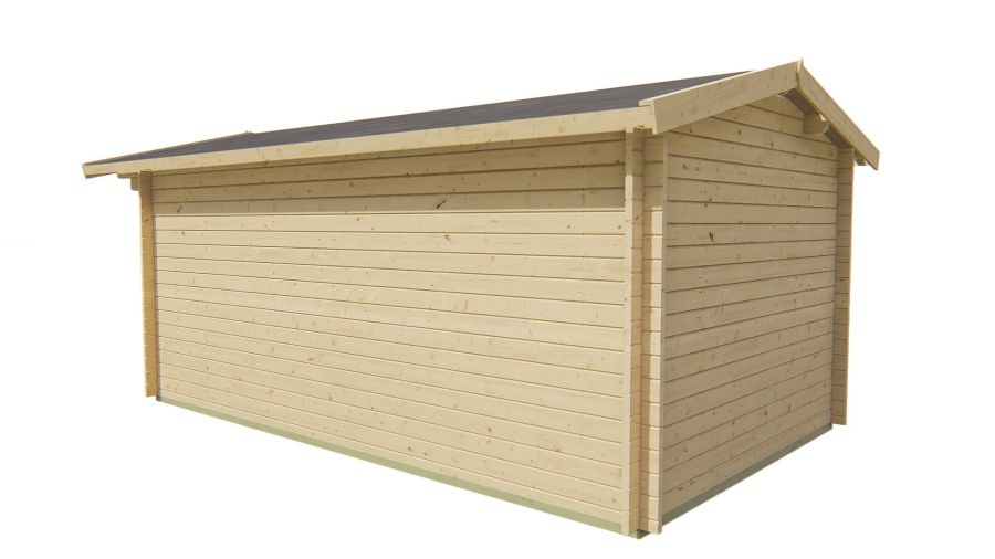 Tuindeco Julia blokhut 300x500 cm 40 mm vuren groen geïmpregneerd