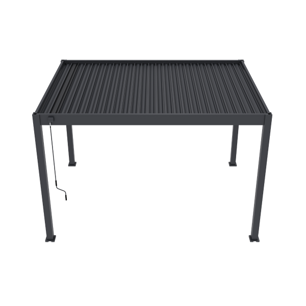 Tuindeco Advance Line vrijstaande aluminium overkapping 300x400x255 cm antraciet