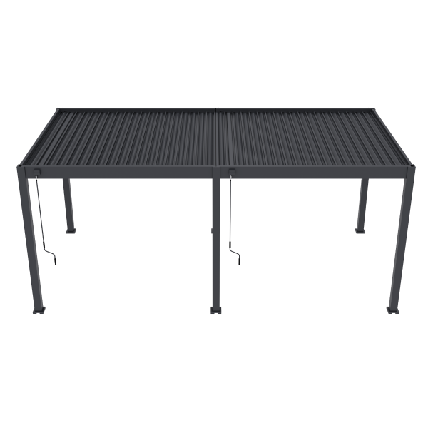 Tuindeco Advance Line vrijstaande aluminium overkapping 300x600x255 cm antraciet