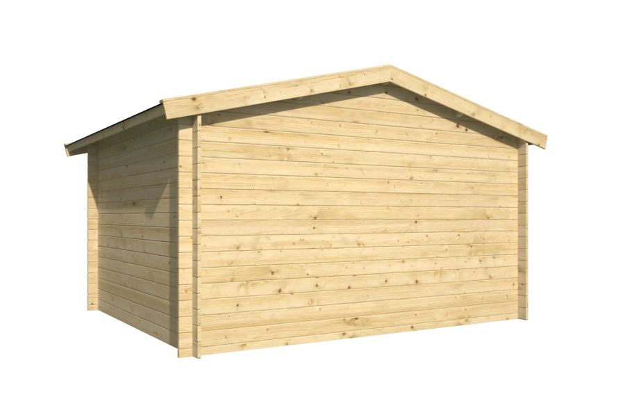 Tuindeco Fritz Blokhut 360x300 cm 28 mm vuren blank