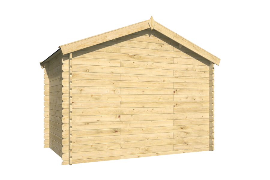 Tuindeco Somo Blokhut 300x200 cm 28 mm vuren bruin geïmpregneerd