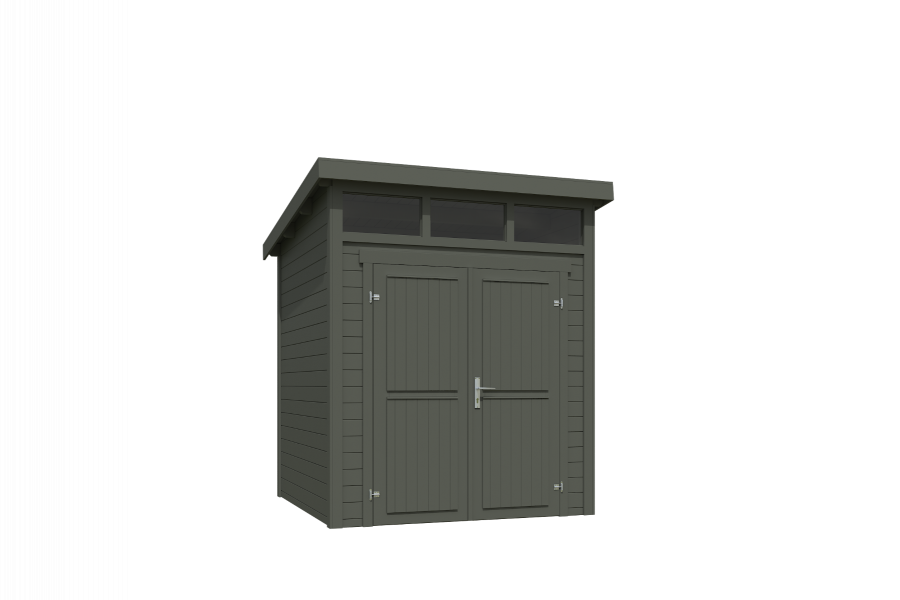 Tuinhuis Kibo 1 200x200 cm - Green Grey gecoat - second