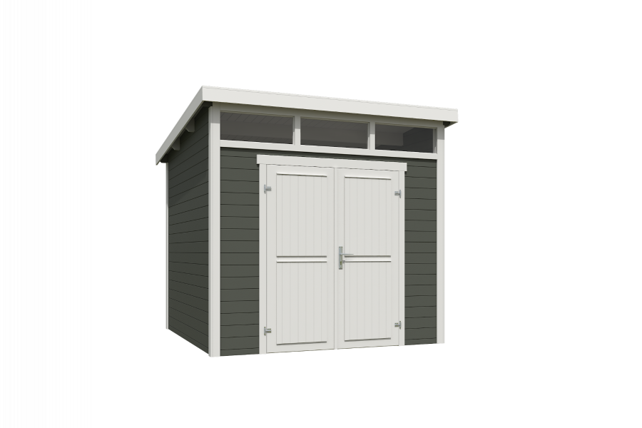 Tuinhuis Kibo 3 250x200 cm - Green Grey-wit gecoat - second