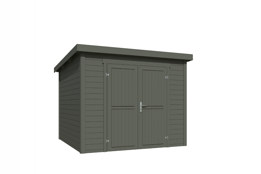 Tuinhuis Mila 250x250 cm - Green Grey gecoat - second