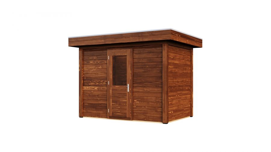 Lugarde Select Modern tuinhuis Hoeven 300x200cm - Bruine olie