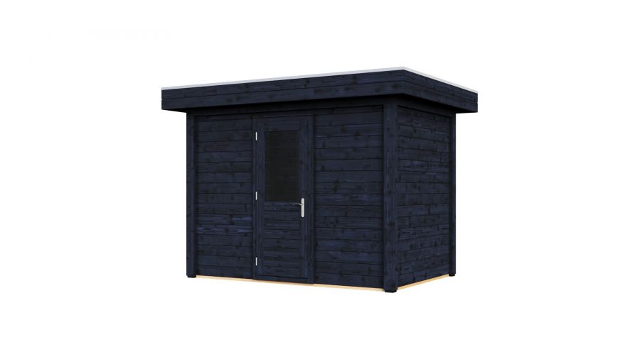 Lugarde Select Modern tuinhuis Hoeven 300x200cm - Zwarte olie