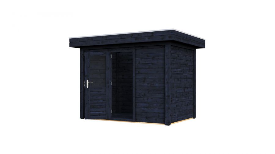 Lugarde Select Modern tuinhuis Hoeven 300x200cm - Zwarte olie