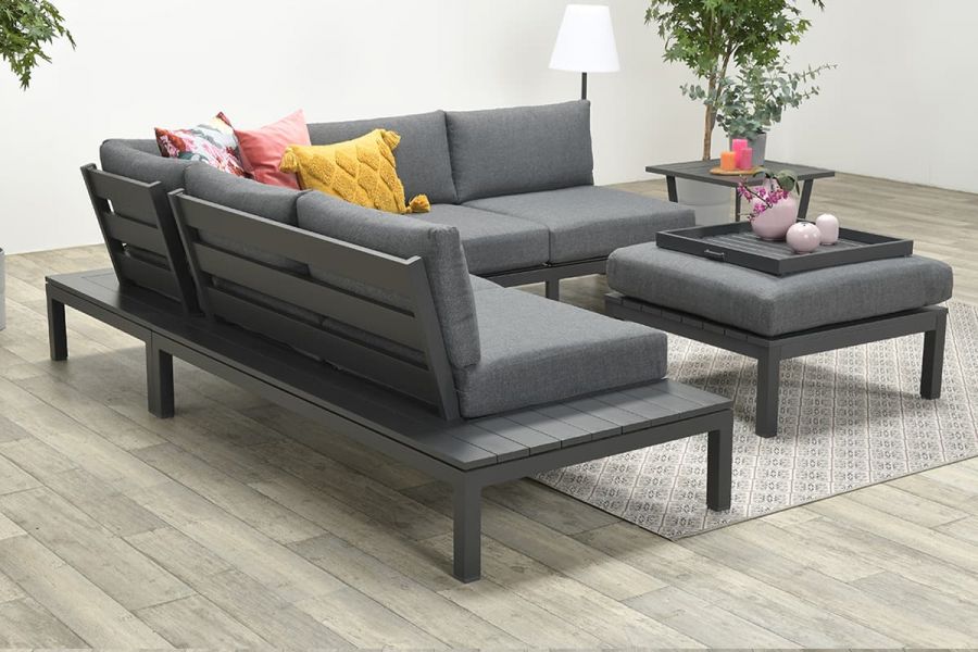 Loungeset Garden Impressions Annabella mystic grey - Showmodel Hoofddorp en Amersfoort