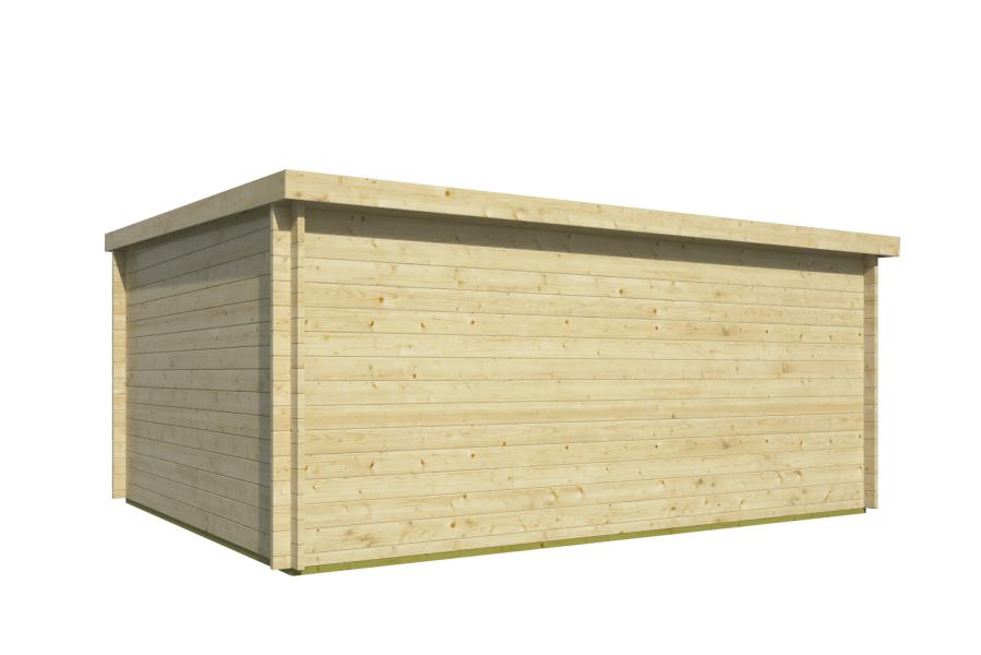 Tuindeco Annabel Blokhut 500x400 cm 40 mm vuren bruin geïmpregneerd