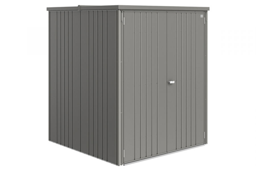 Biohort Metalen Tuinkast 150 LARGE - Kwartsgrijs - 156x155x184 cm