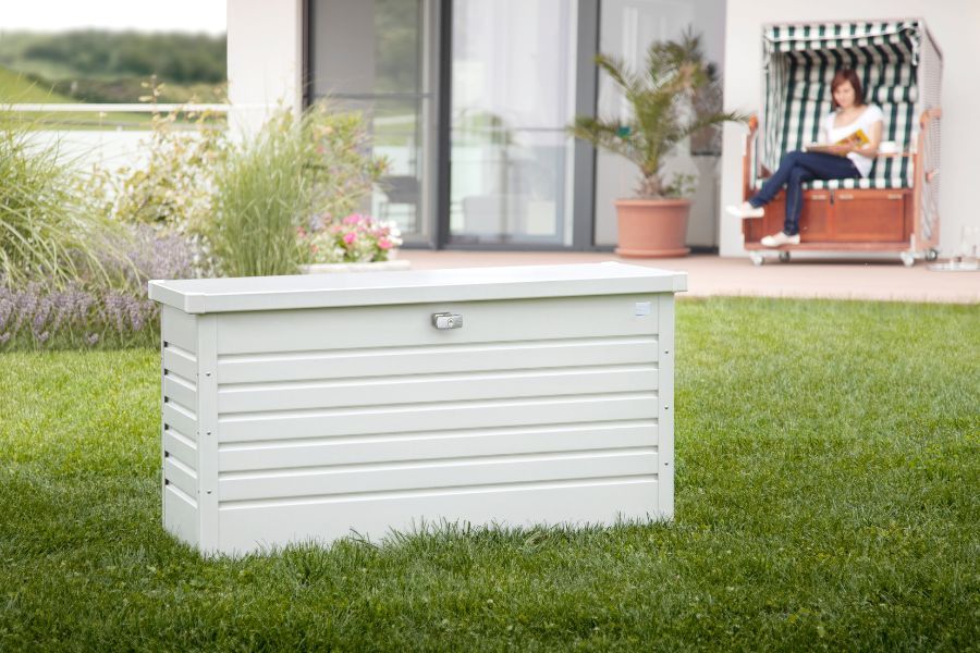 Biohort metalen Hobbybox kwartsgrijs 101x46x61 cm