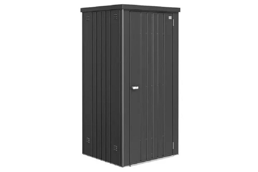 Biohort metalen tuinkast 90 donkergrijs 93x83x182,5 cm