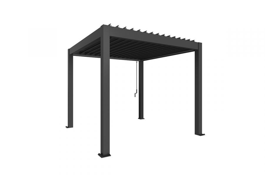 Pergola - Donkergrijs - 350x300 cm