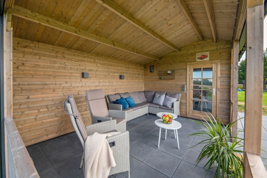 Blokhut Kukka - 700x350 cm - Honing geïmpregneerd
