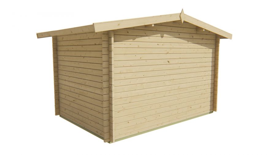 Tuindeco Philip Blokhut 350x250 cm 40 mm vuren bruin geïmpregneerd