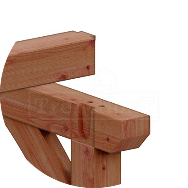 Trendhout Kapschuur de Hoeve XL 635x380 cm