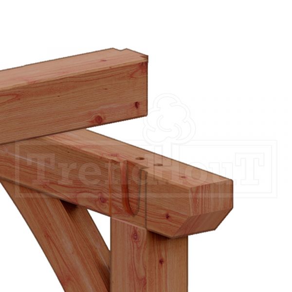 Trendhout Kapschuur de Hoeve XL 590x380 cm