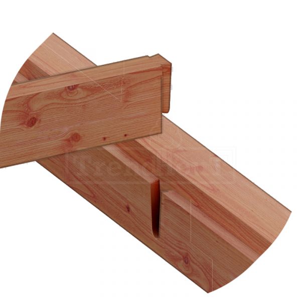 Trendhout Overkapping Palermo 965x255 cm