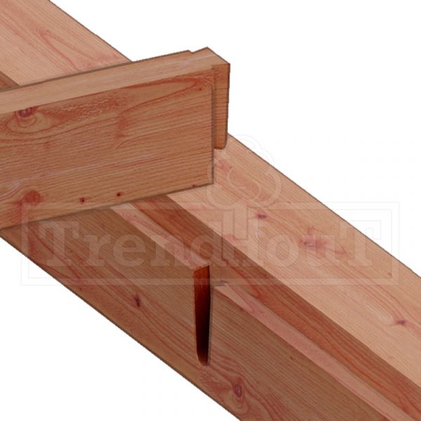 Trendhout Overkapping Palermo XXL 1100x380 cm