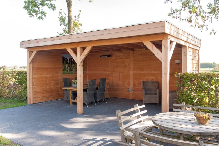 Trendhout Overkapping Refter XL 730x340 cm