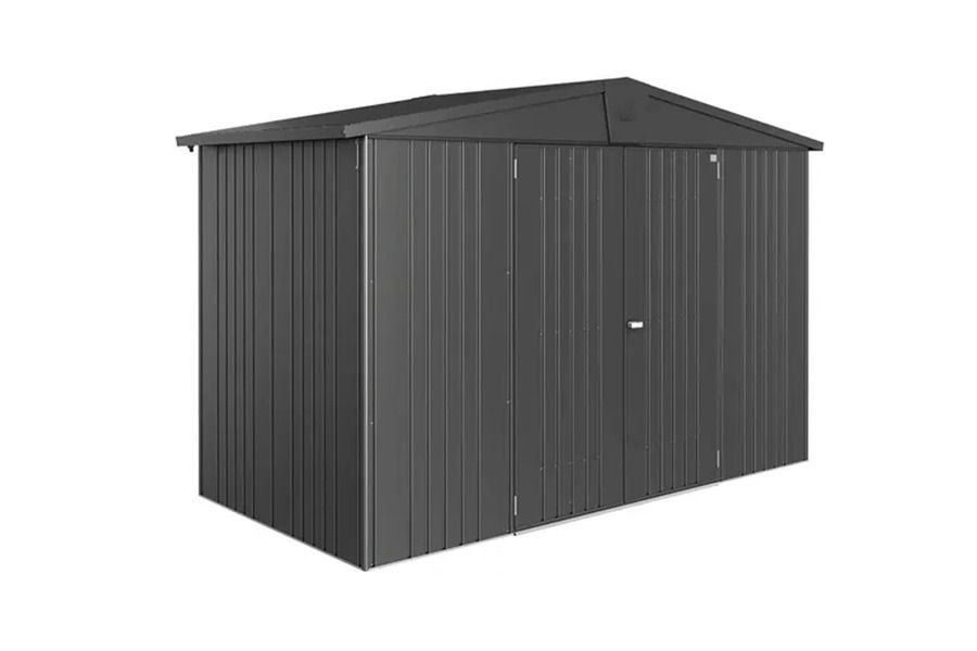 Europa 4a metalen berging donkergrijs metallic