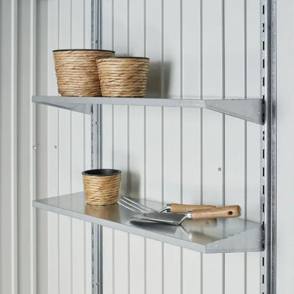 Biohort Europa 4A metalen berging 316x156x209 cm donkergrijs
