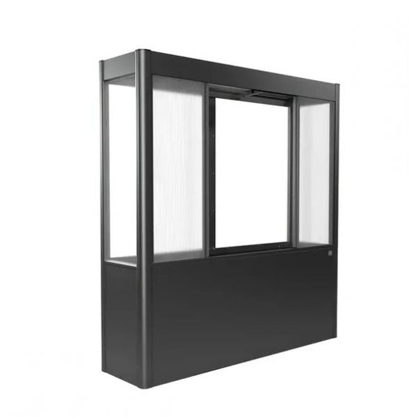 Biohort Florentina metalen tuinkas 213,4 x 201,6 x 54,7 cm donkergrijs metallic