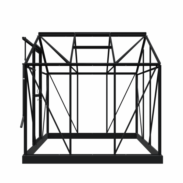 Royal Well Mary I aluminium tuinkas 212x222 cm zwart