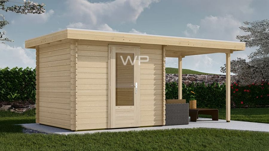 Woodpro tuinhuis Haarlem - blokhut 28001