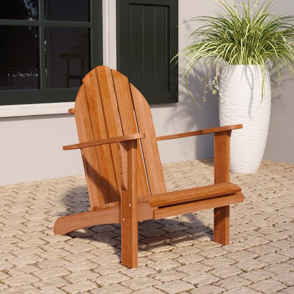 Hardhouten relax stoel
