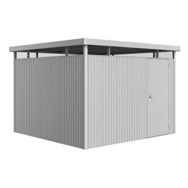 Biohort Highline H6 metalen tuinhuis 315x315x222 cm met enkele deur