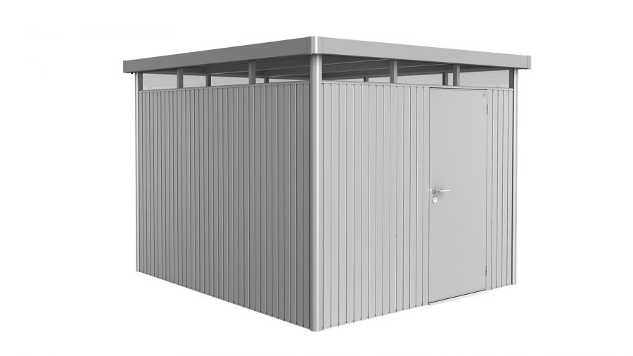 Biohort Highline H5 metalen tuinhuis 275x315x222 cm met enkele deur