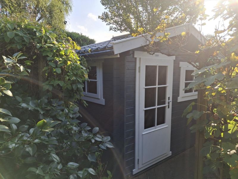 Blokhut 3020 300x200 cm - exterieur gecoat