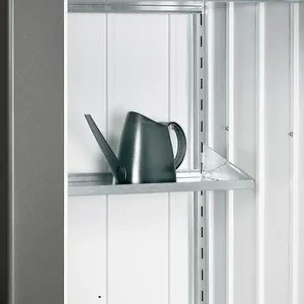 Biohort Julia M metalen terraskast 77,7 x 57 x 140,2 cm zilver