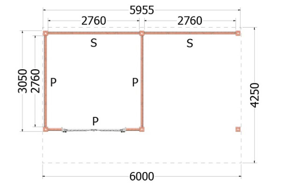 Kapschuur de Heerd plattegrond