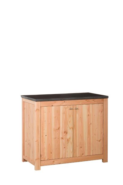 Woodvision Douglas buitenkeuken 279,5x168/90x56 cm - Showmodel Hoofddorp