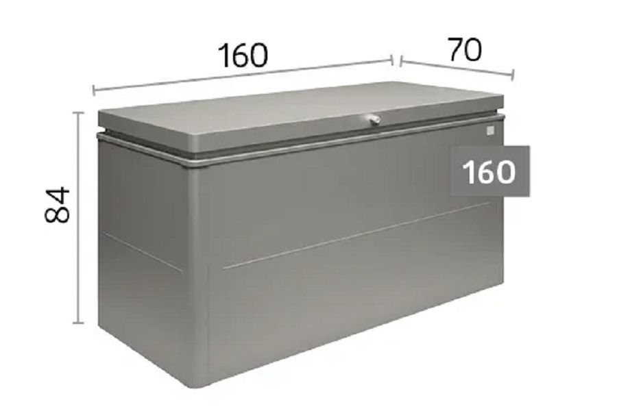 Biohort metalen Loungebox 160x70x83,5 cm