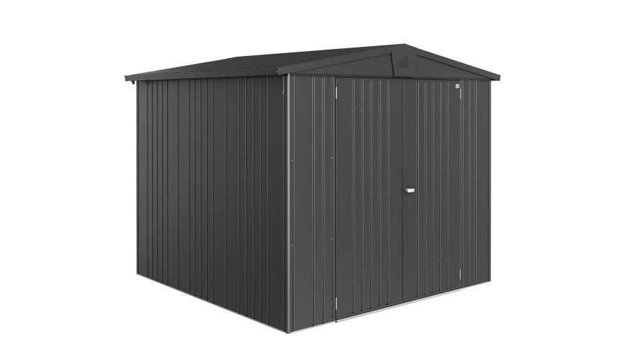 Europa 4 metalen tuinhuis donkergrijs metallic