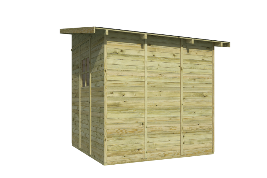 Tuindeco Olaf berging 200x200 cm 16 mm vuren groen geïmpregneerd