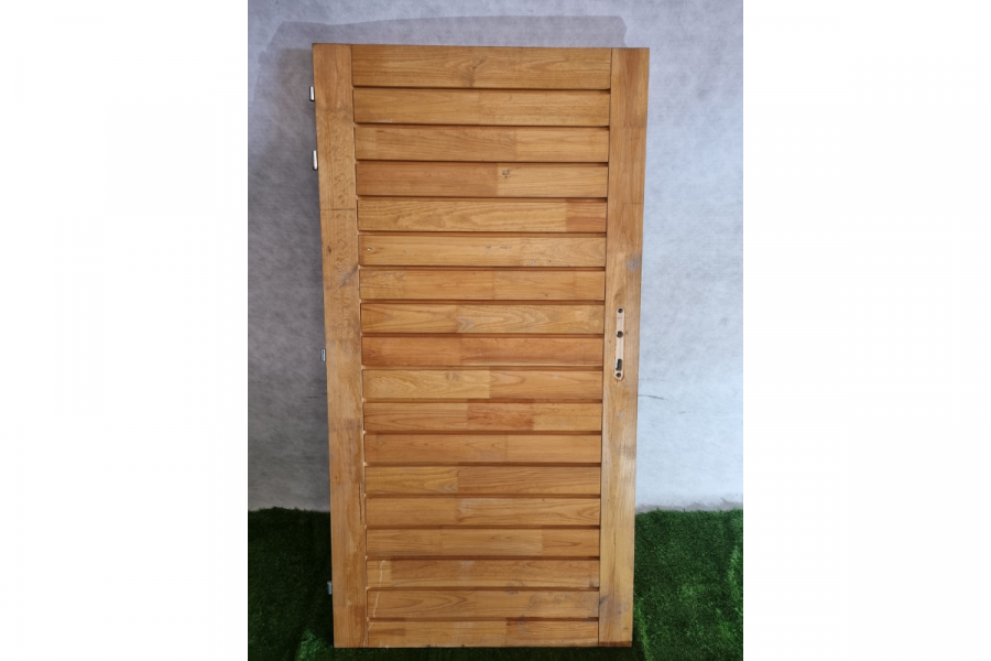 Enkele houten deur blank vuren 101 x 193,5 cm (bxh) - SALE25053