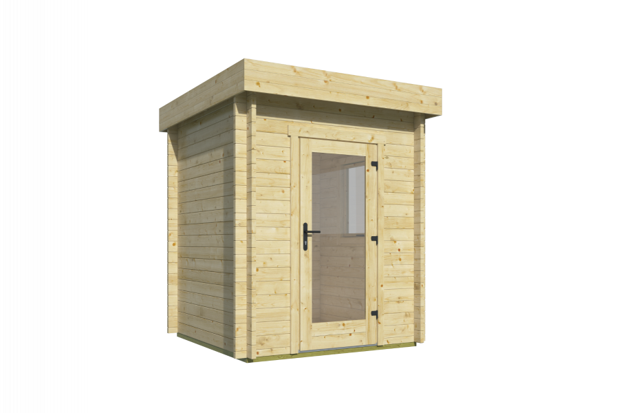 Blokhut Frankie 40 mm onbehandeld 200x220 cm