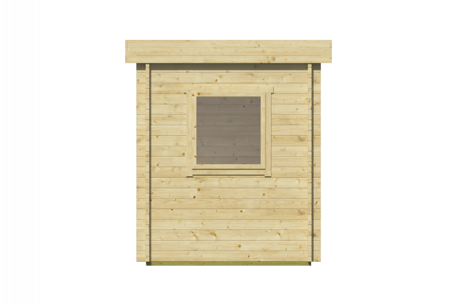 Blokhut Frankie 40 mm onbehandeld 200x220 cm