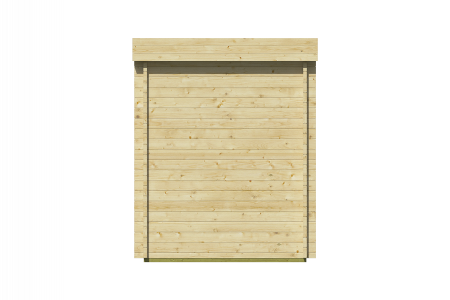 Blokhut Samuel 40 mm onbehandeld 200x270 cm
