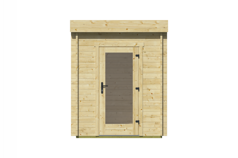Blokhut Samuel 40 mm onbehandeld 200x270 cm