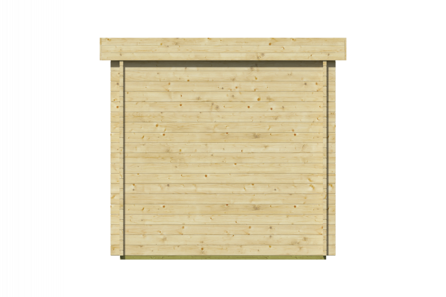 Blokhut Samuel 40 mm onbehandeld 200x270 cm
